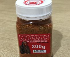Macca’s bbq seasoning rubs – great southern lamb 150g