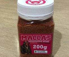 Macca’s bbq seasoning rubs – that’ll do pig 150g