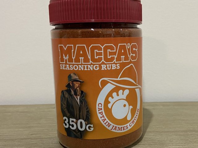 Macca’s seasoning rubs – captain james chook 350g