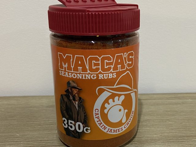 Macca’s seasoning rubs – captain james chook 350g