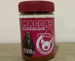 Macca’s seasoning rubs – that’ll do pig 350g
