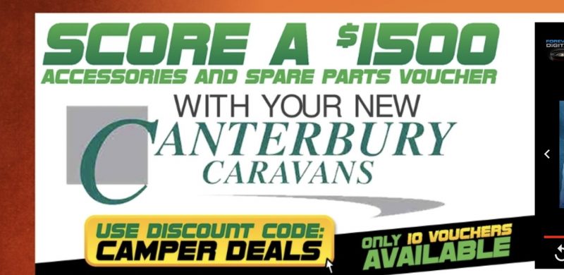 Check Out This Great Deal From Canterbury Caravans