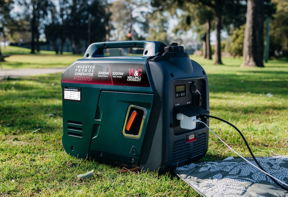 New Quiet Inverter Generators For Off-grid Caravanning From Welling & Crossley