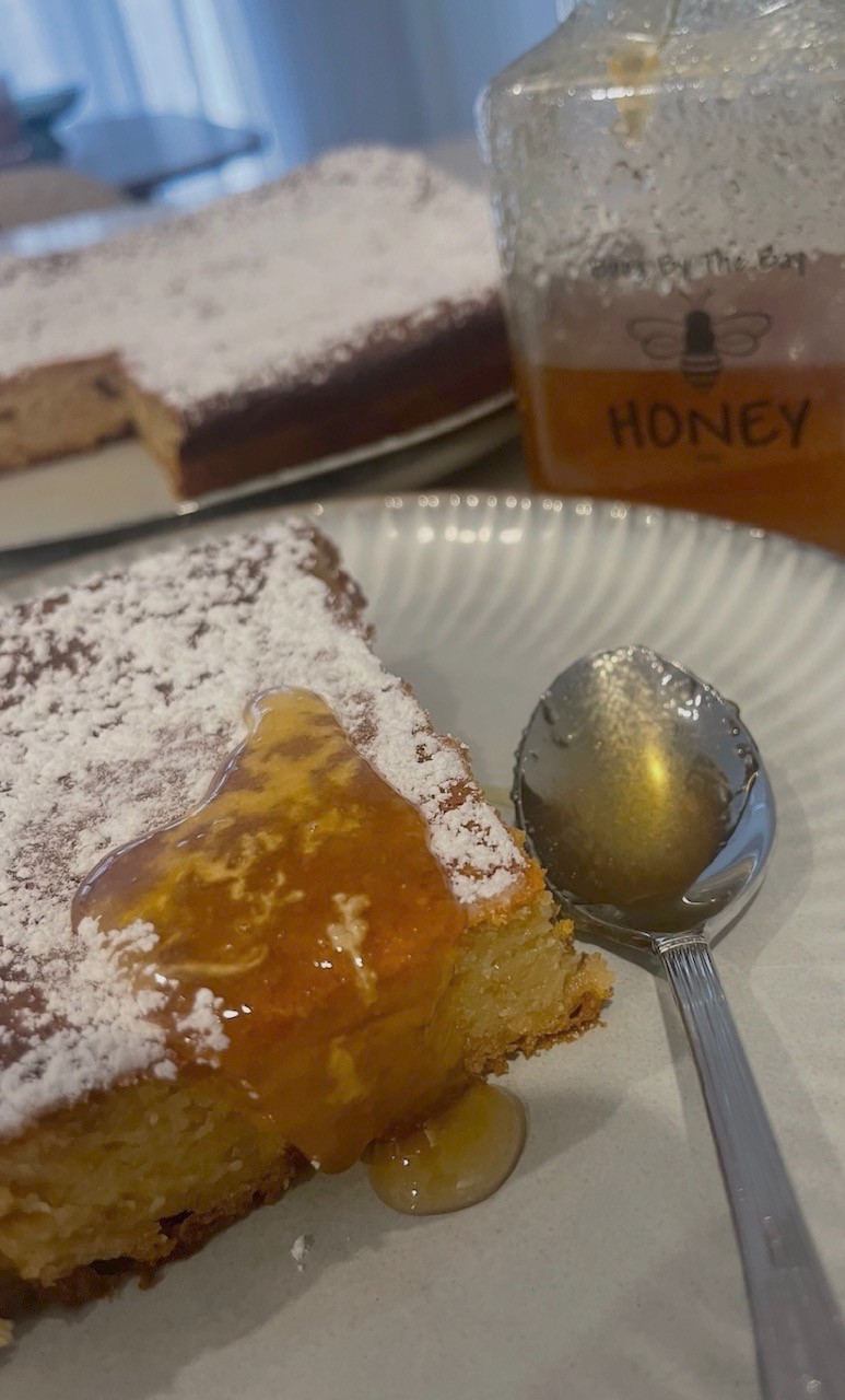 Lady Settledown’s One Bowl Yoghurt, Honey And Olive Oil Cake