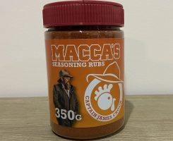Macca’s seasoning rubs – captain james chook 350g