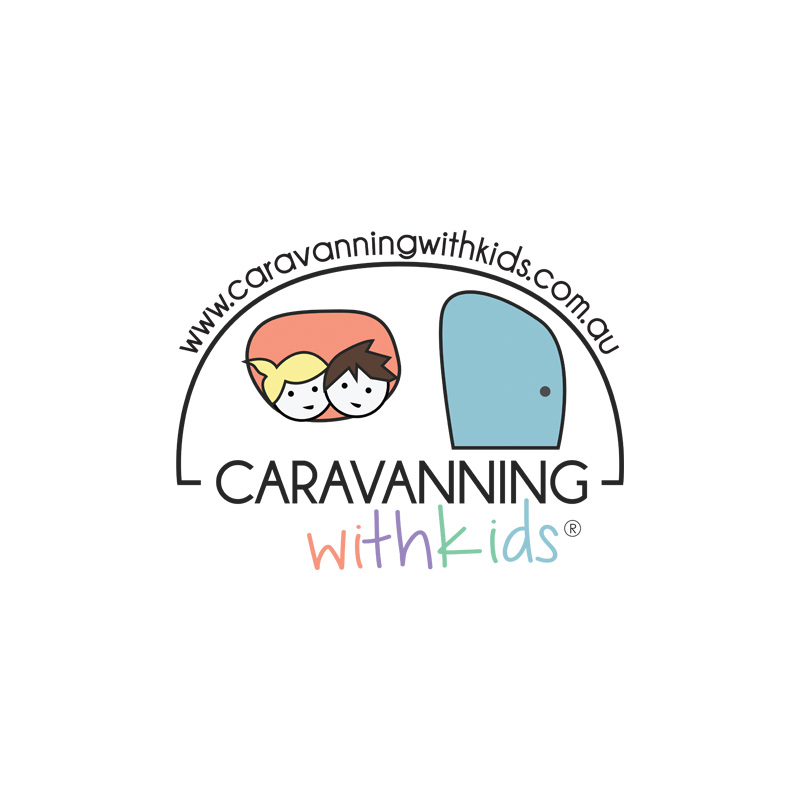 Caravanning with kids logo